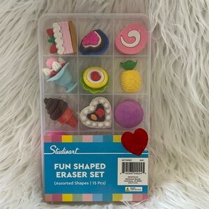 Studioart Fun Shaped Eraser Set